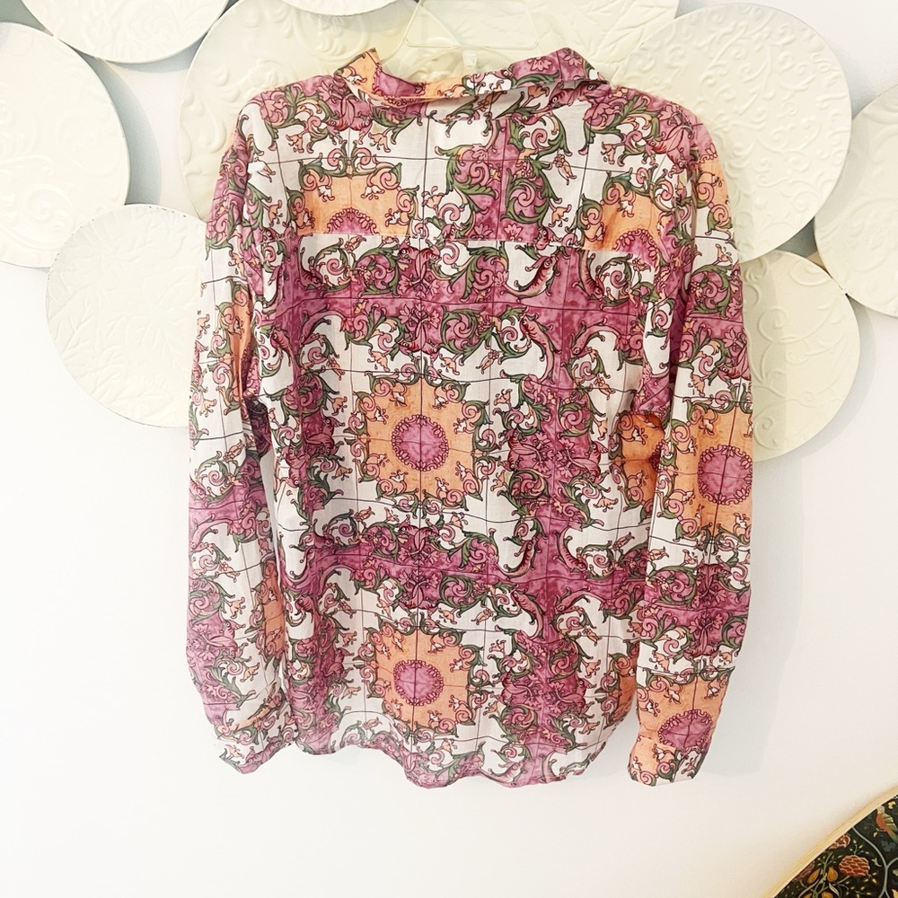 NWT The Nu Vintage Blouse Medium - Picture 6 of 7